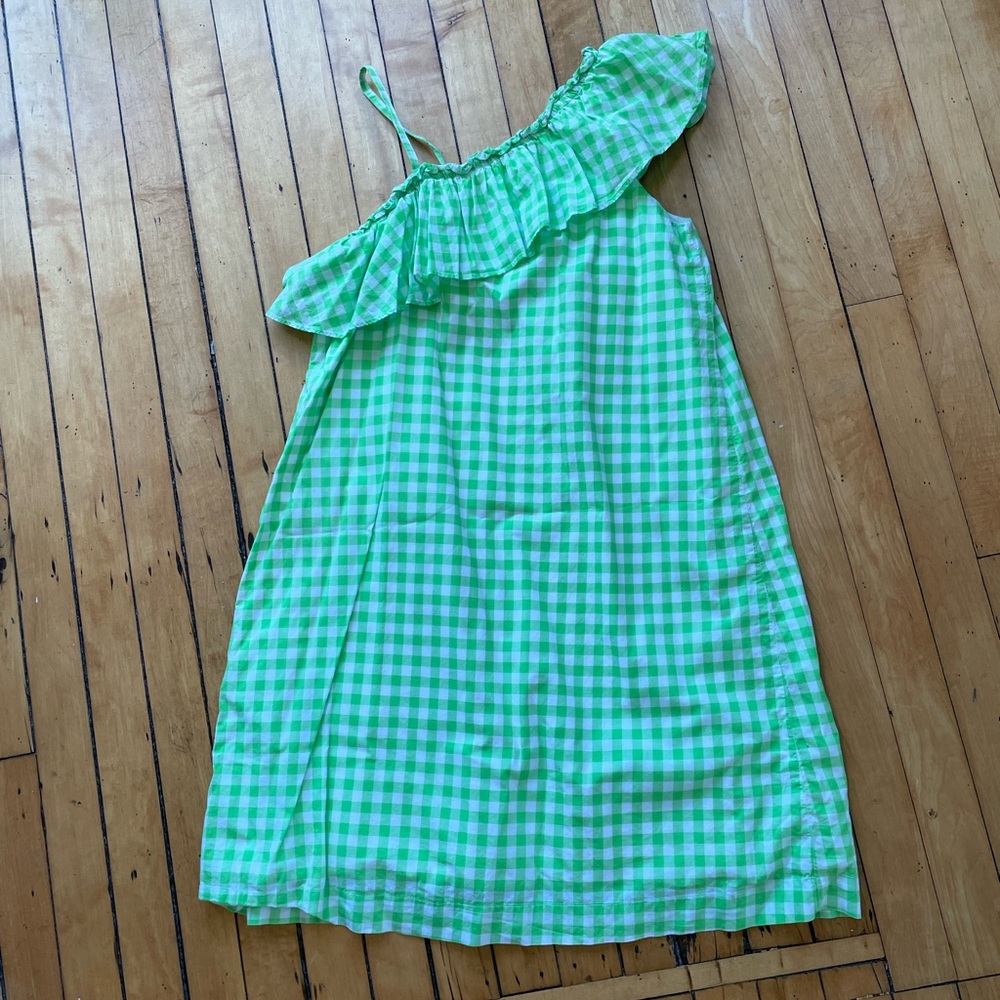 Green Gingham Kids Dress Crew Cuts J Crew